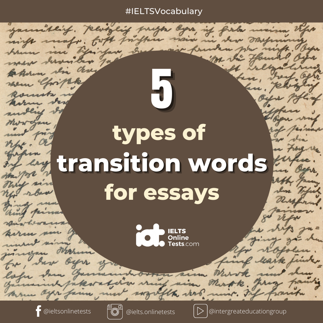 Transition Words and Definitions, Transition Words For Essays