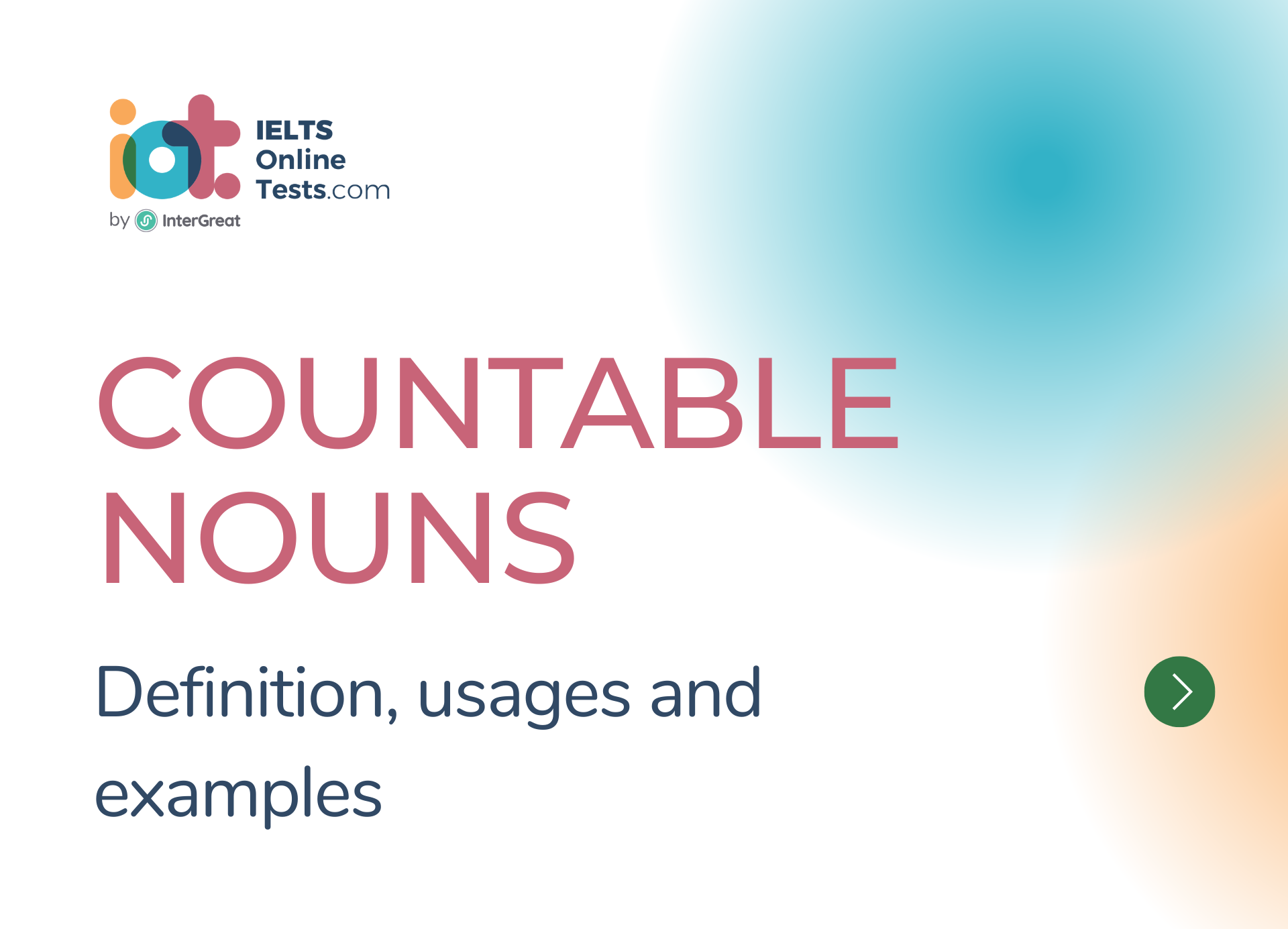 Countable Nouns