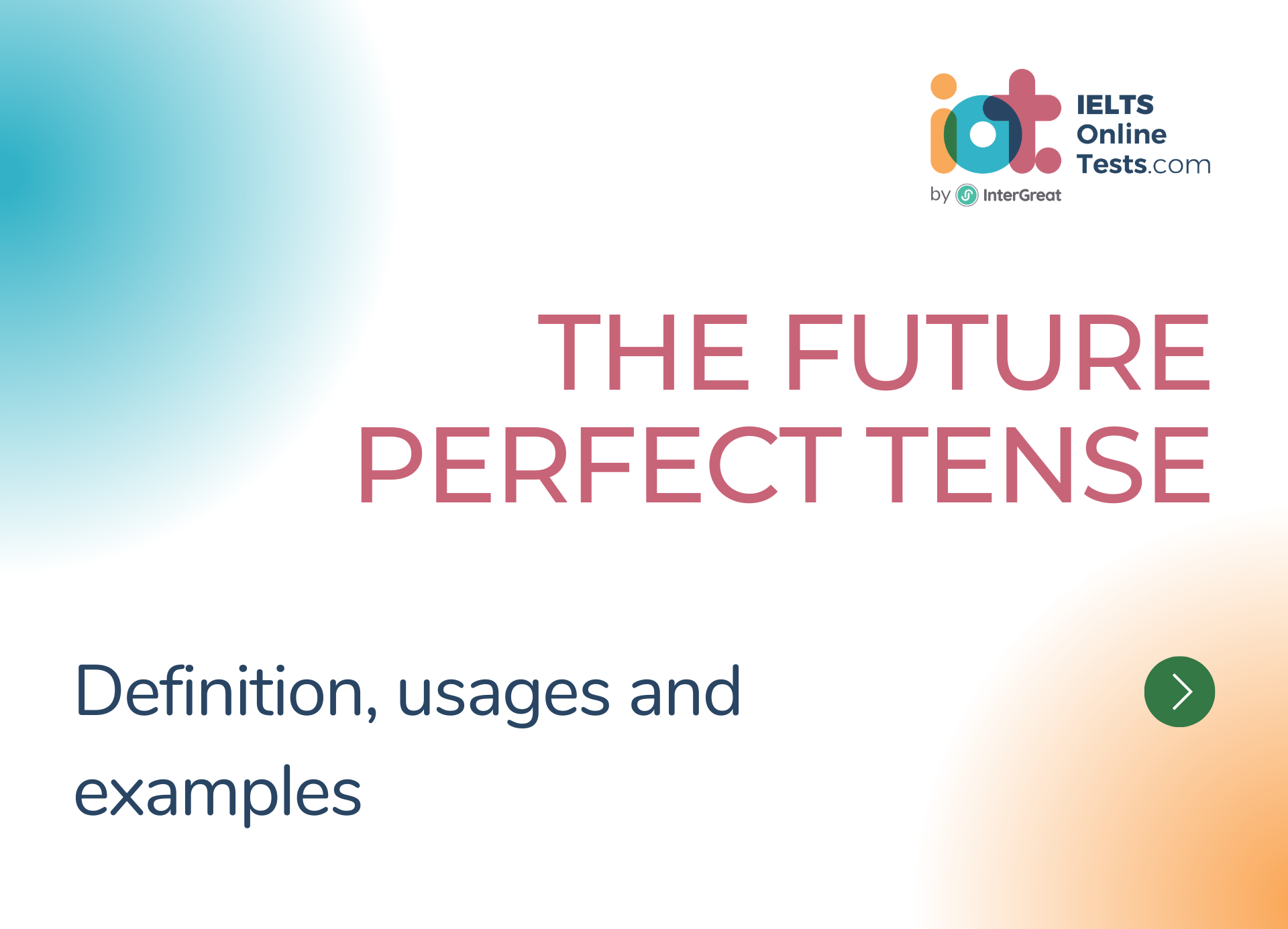 The future perfect tense