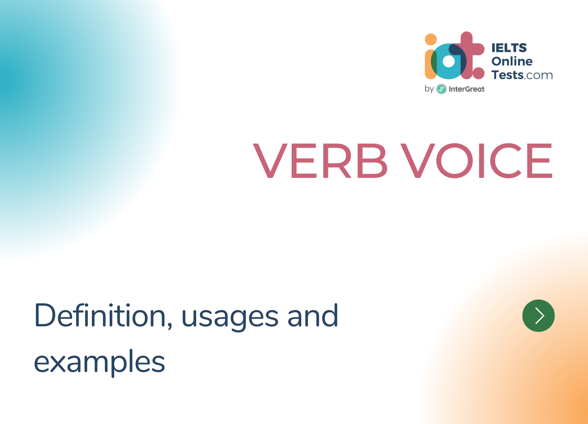 Thể chủ động và Thể bị động trong tiếng anh (Verb voice)