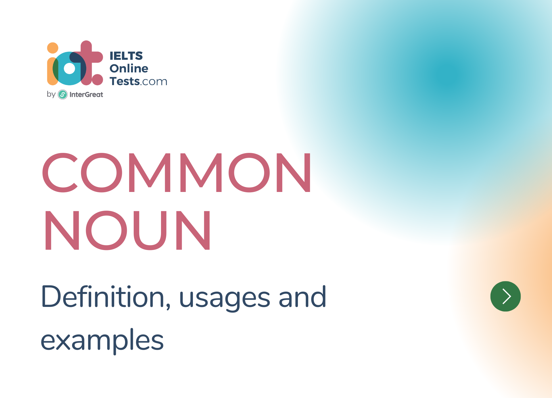Common Nouns