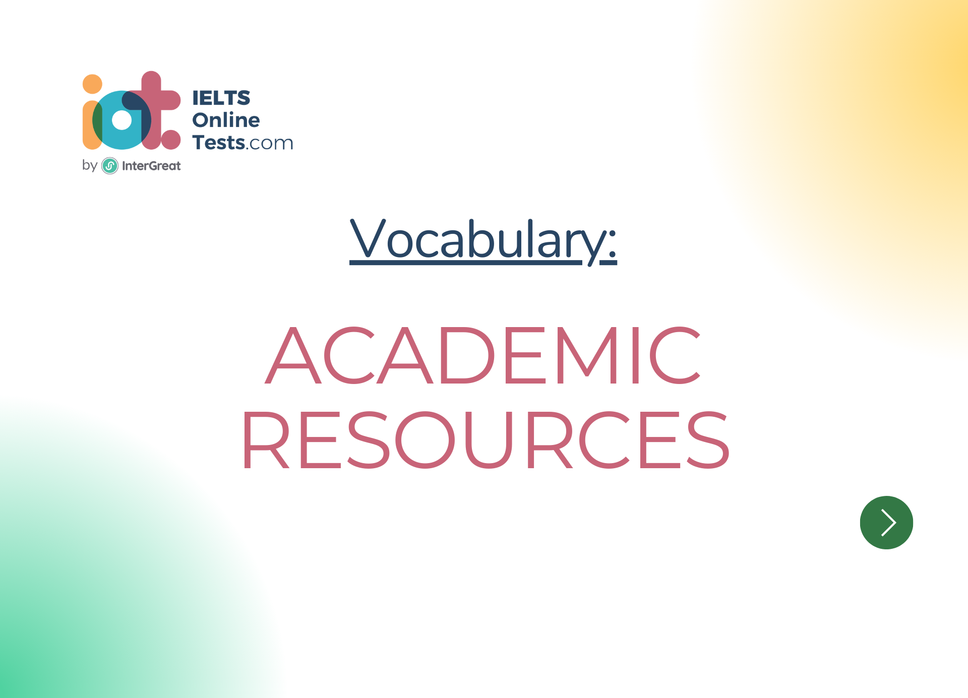 Tài nguyên học thuật (Academic resources)