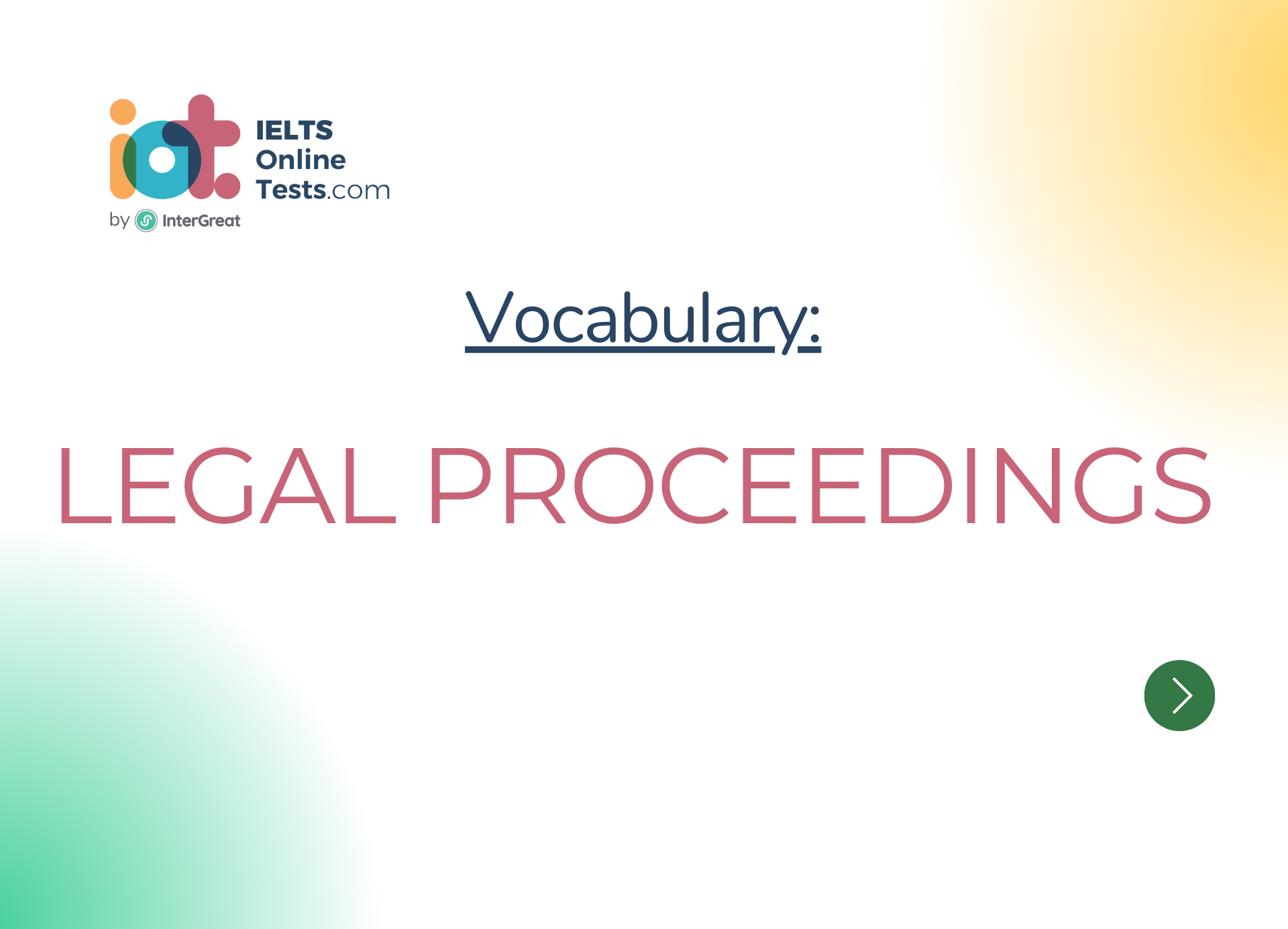 Legal proceedings