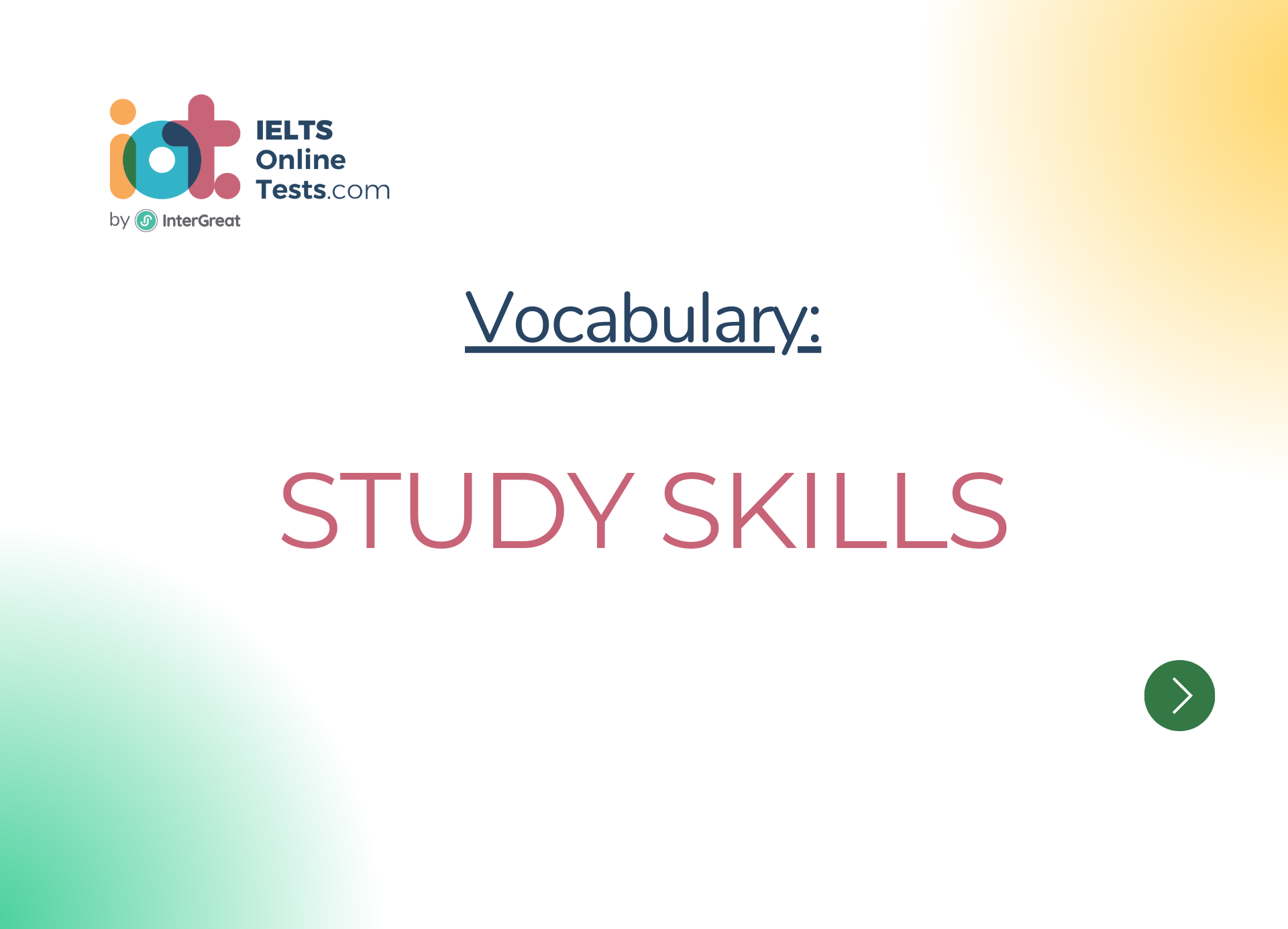 Study skills
