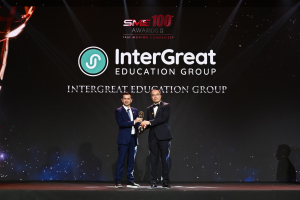 InterGreat Education Group Receives the SME100 Award - Outstanding Asian Enterprise 2024